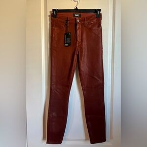 PAIGE Coated skinny jeans